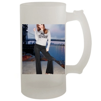 Barbara Palvin 16oz Frosted Beer Stein