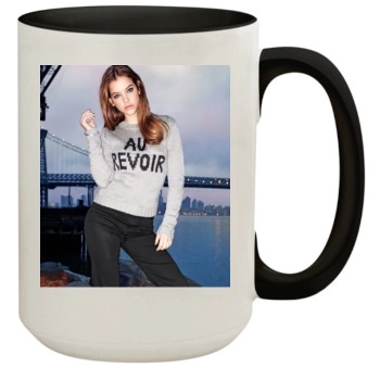 Barbara Palvin 15oz Colored Inner & Handle Mug