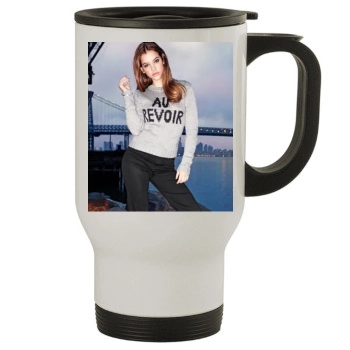 Barbara Palvin Stainless Steel Travel Mug