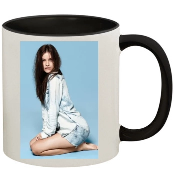 Barbara Palvin 11oz Colored Inner & Handle Mug