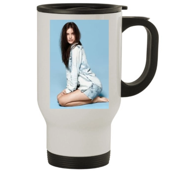 Barbara Palvin Stainless Steel Travel Mug