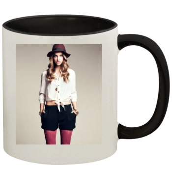 Barbara Palvin 11oz Colored Inner & Handle Mug