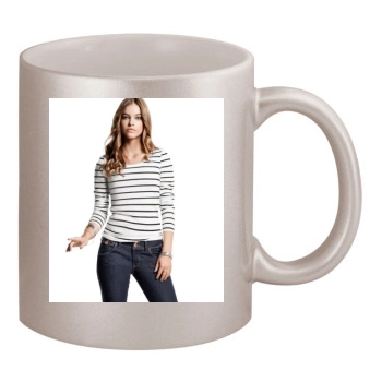 Barbara Palvin 11oz Metallic Silver Mug