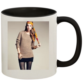 Barbara Palvin 11oz Colored Inner & Handle Mug