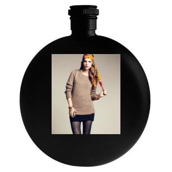 Barbara Palvin Round Flask