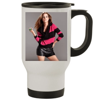 Barbara Palvin Stainless Steel Travel Mug