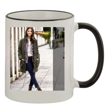 Barbara Palvin 11oz Colored Rim & Handle Mug