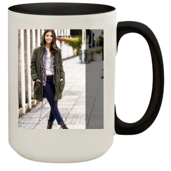 Barbara Palvin 15oz Colored Inner & Handle Mug