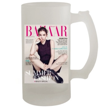 Barbara Palvin 16oz Frosted Beer Stein