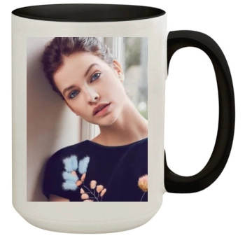 Barbara Palvin 15oz Colored Inner & Handle Mug