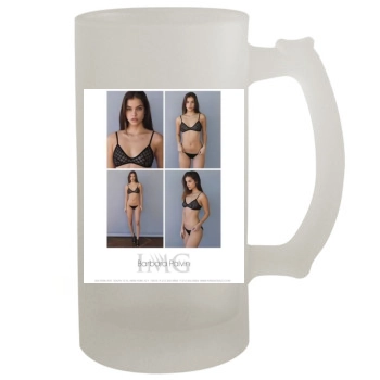 Barbara Palvin 16oz Frosted Beer Stein