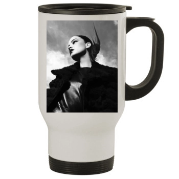 Barbara Palvin Stainless Steel Travel Mug