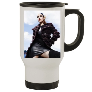 Barbara Palvin Stainless Steel Travel Mug