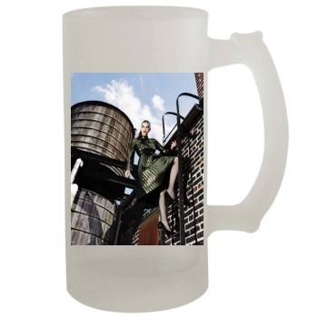 Barbara Palvin 16oz Frosted Beer Stein