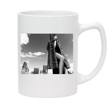 Barbara Palvin 14oz White Statesman Mug