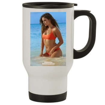 Barbara Palvin Stainless Steel Travel Mug