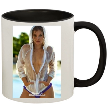 Barbara Palvin 11oz Colored Inner & Handle Mug