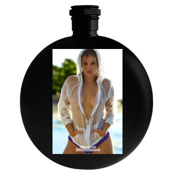 Barbara Palvin Round Flask