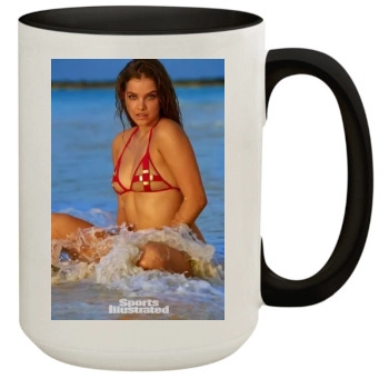 Barbara Palvin 15oz Colored Inner & Handle Mug