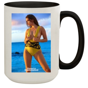 Barbara Palvin 15oz Colored Inner & Handle Mug