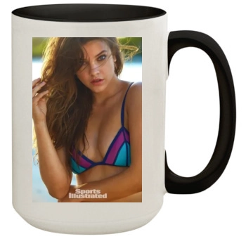 Barbara Palvin 15oz Colored Inner & Handle Mug