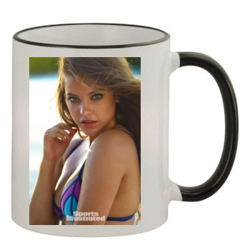 Barbara Palvin 11oz Colored Rim & Handle Mug