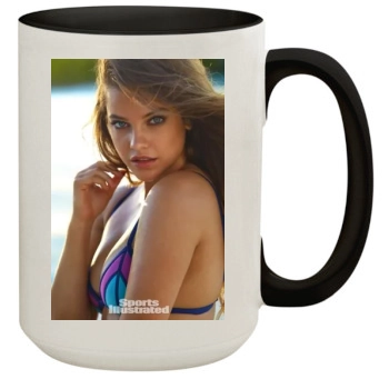 Barbara Palvin 15oz Colored Inner & Handle Mug