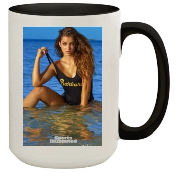 Barbara Palvin 15oz Colored Inner & Handle Mug