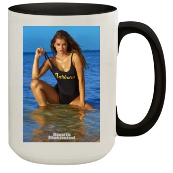 Barbara Palvin 15oz Colored Inner & Handle Mug