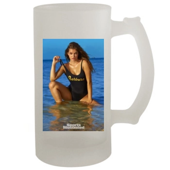 Barbara Palvin 16oz Frosted Beer Stein