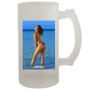 Barbara Palvin 16oz Frosted Beer Stein