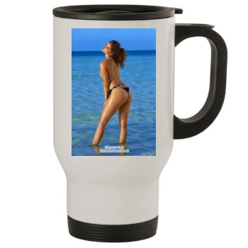 Barbara Palvin Stainless Steel Travel Mug