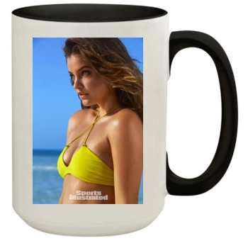 Barbara Palvin 15oz Colored Inner & Handle Mug