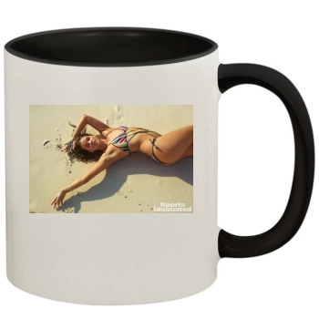 Barbara Palvin 11oz Colored Inner & Handle Mug