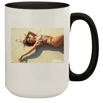 Barbara Palvin 15oz Colored Inner & Handle Mug