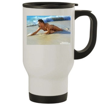 Barbara Palvin Stainless Steel Travel Mug