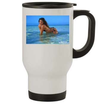 Barbara Palvin Stainless Steel Travel Mug