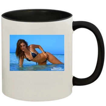 Barbara Palvin 11oz Colored Inner & Handle Mug