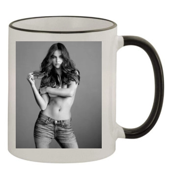 Barbara Palvin 11oz Colored Rim & Handle Mug