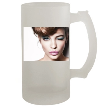 Barbara Palvin 16oz Frosted Beer Stein