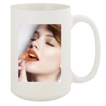 Barbara Palvin 15oz White Mug