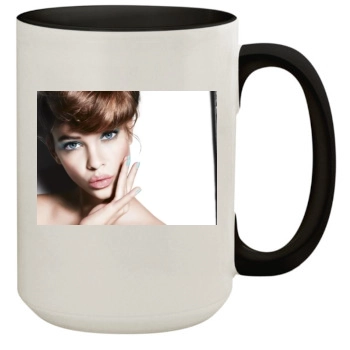 Barbara Palvin 15oz Colored Inner & Handle Mug