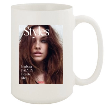 Barbara Palvin 15oz White Mug