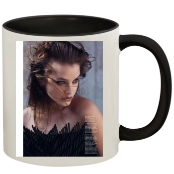 Barbara Palvin 11oz Colored Inner & Handle Mug