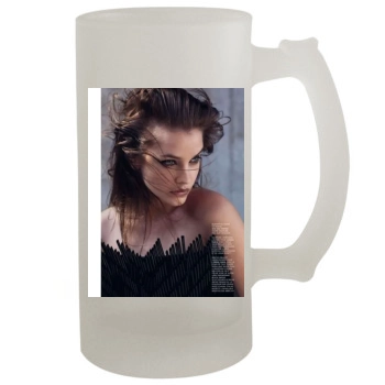 Barbara Palvin 16oz Frosted Beer Stein