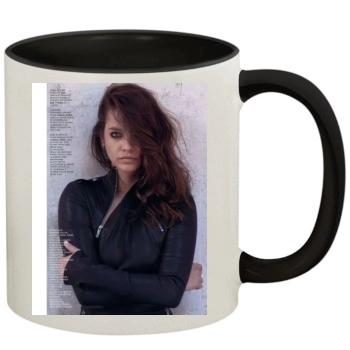 Barbara Palvin 11oz Colored Inner & Handle Mug