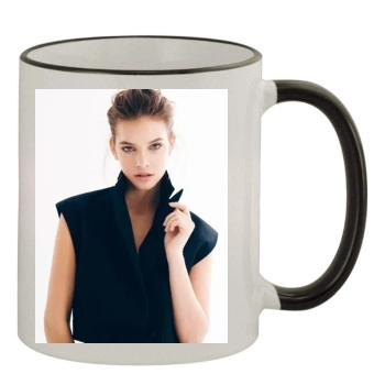 Barbara Palvin 11oz Colored Rim & Handle Mug