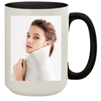 Barbara Palvin 15oz Colored Inner & Handle Mug