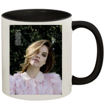 Barbara Palvin 11oz Colored Inner & Handle Mug