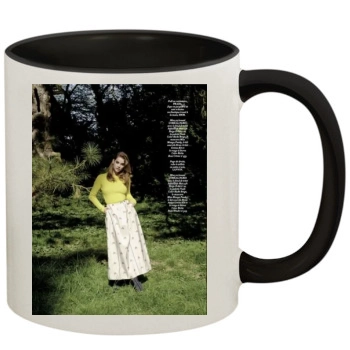 Barbara Palvin 11oz Colored Inner & Handle Mug